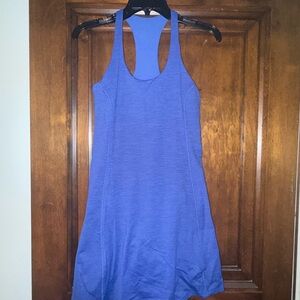 Blue Racerback Dress